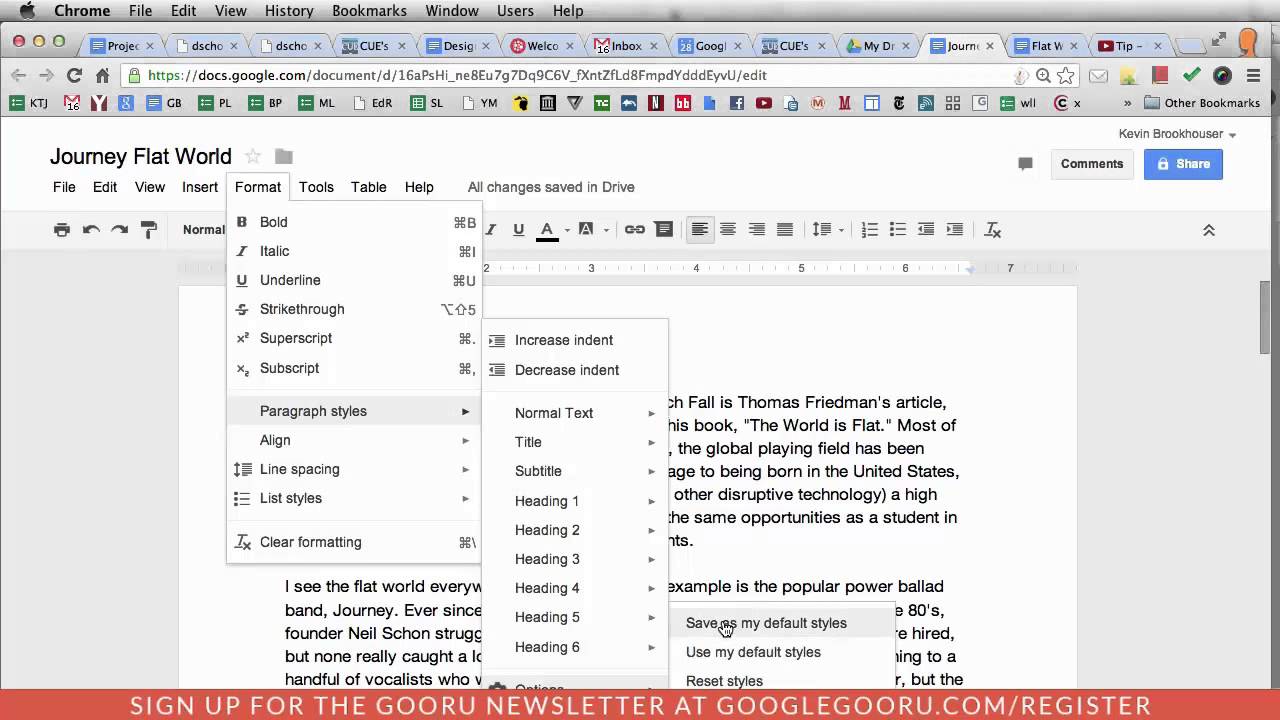 How To Highlight All Text In Google Docs For Mac
